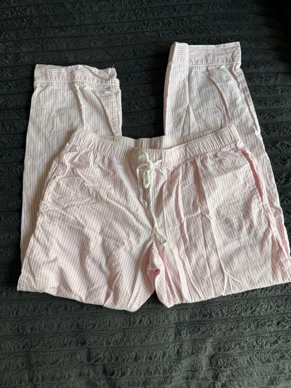 Classic Pink Stripe Pajama Set - Women - Picture 8 of 12